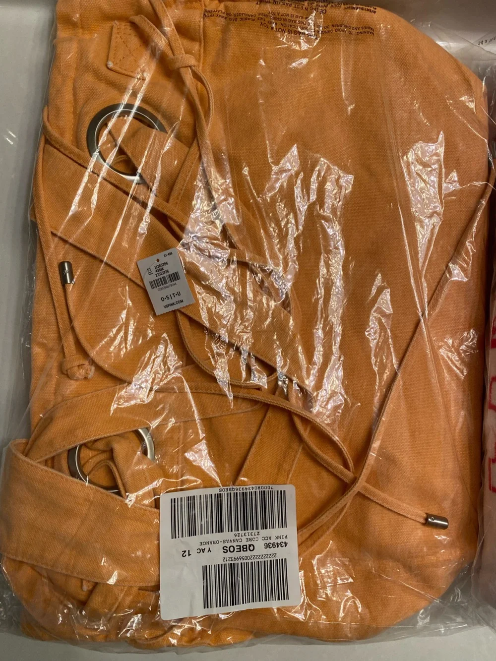 Victoria's Secret Flat Bottom Tote & Towel Set